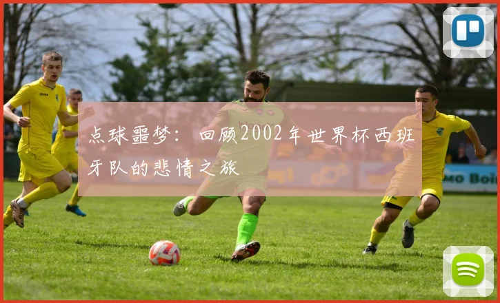 点球噩梦:回顾2002年世界杯西班牙队的悲情之旅